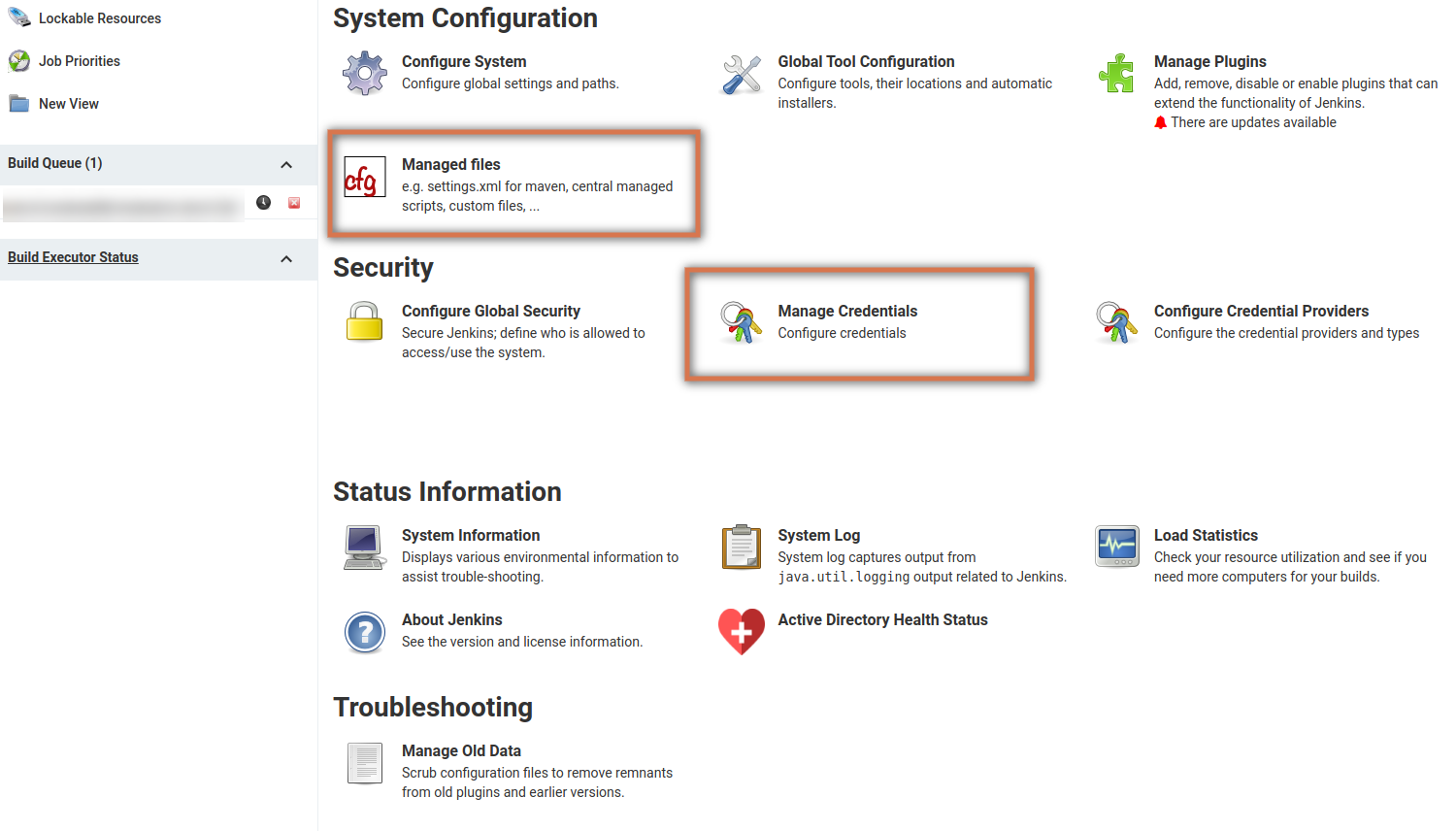 Jenkins features